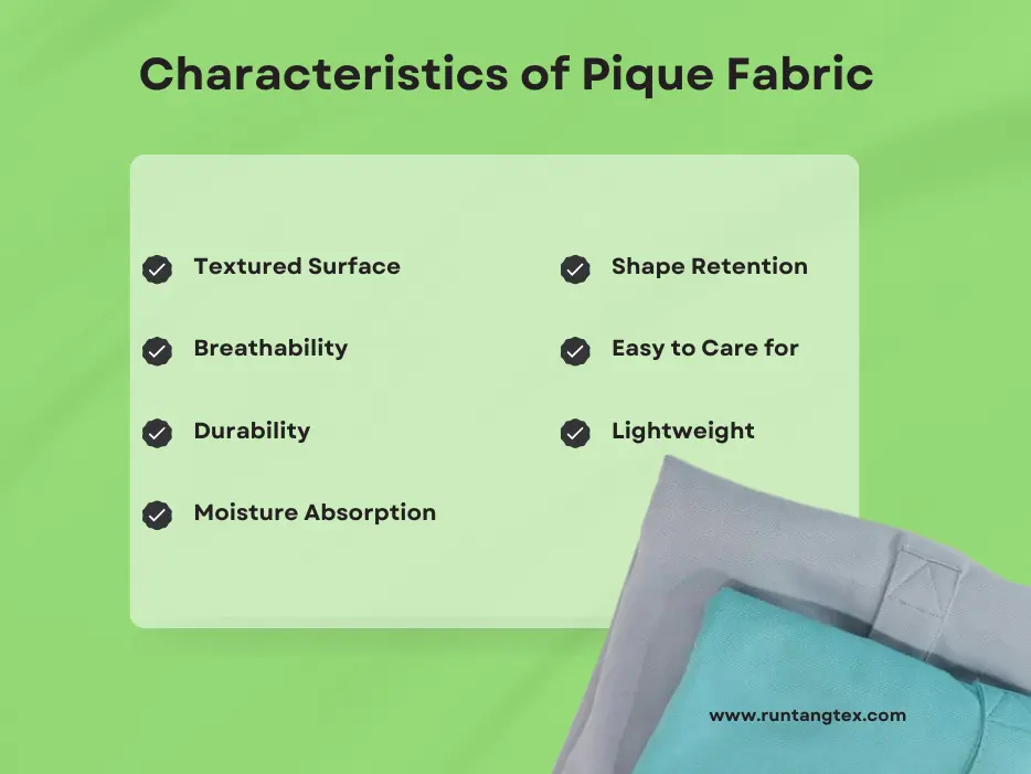 Characteristics of Pique Fabric