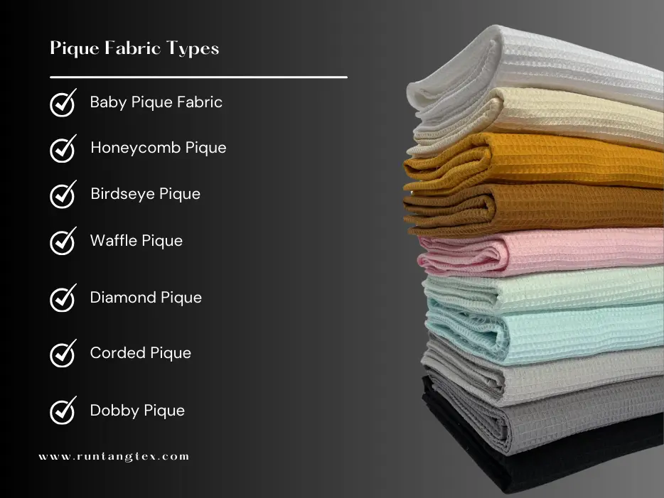 Pique Fabric Types