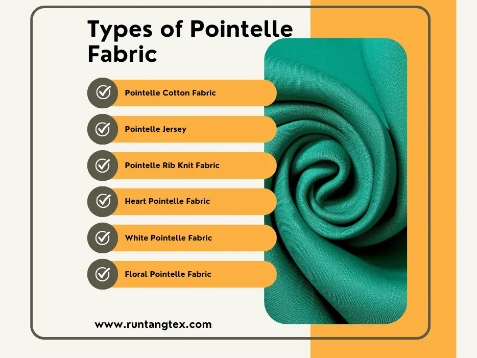 Types of Pointelle Fabric