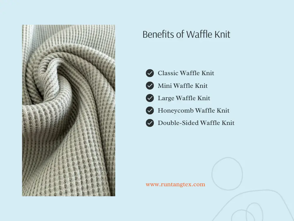 Benefits of Waffle Knit