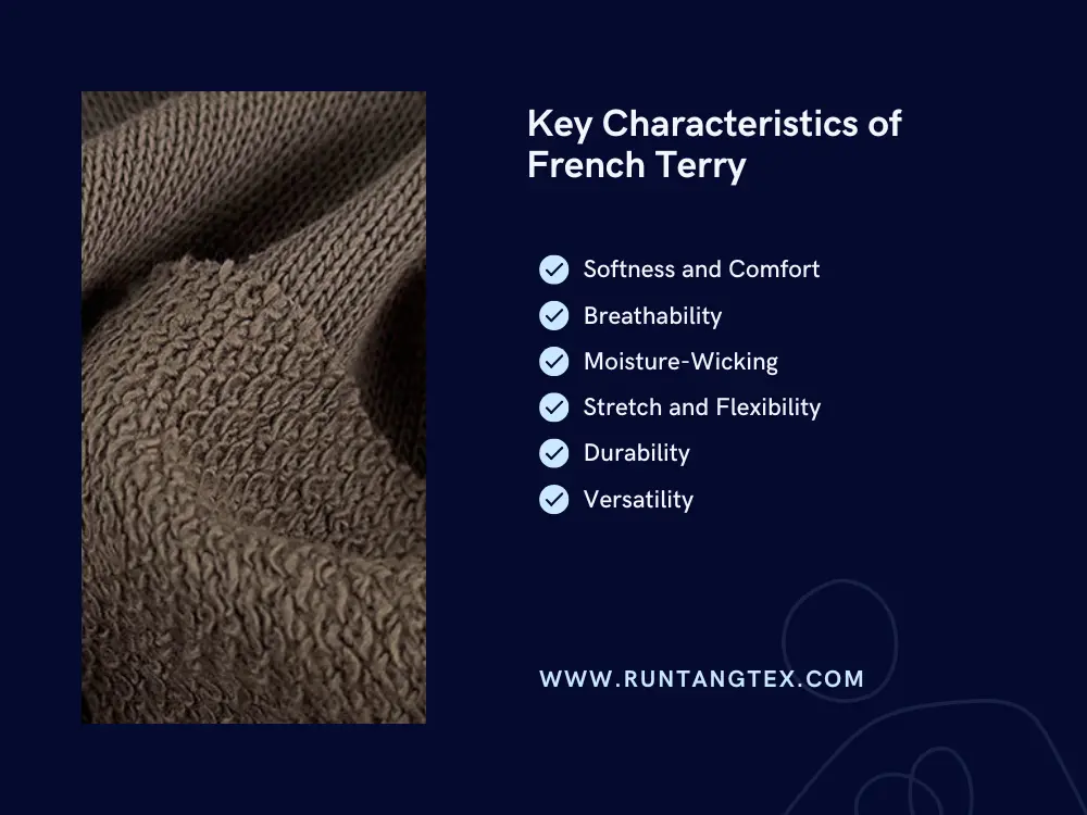 Key Characteristics of French Terry