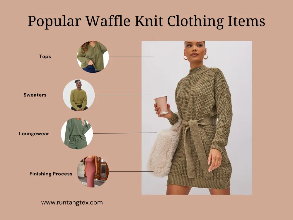 Popular Waffle Knit Clothing Items