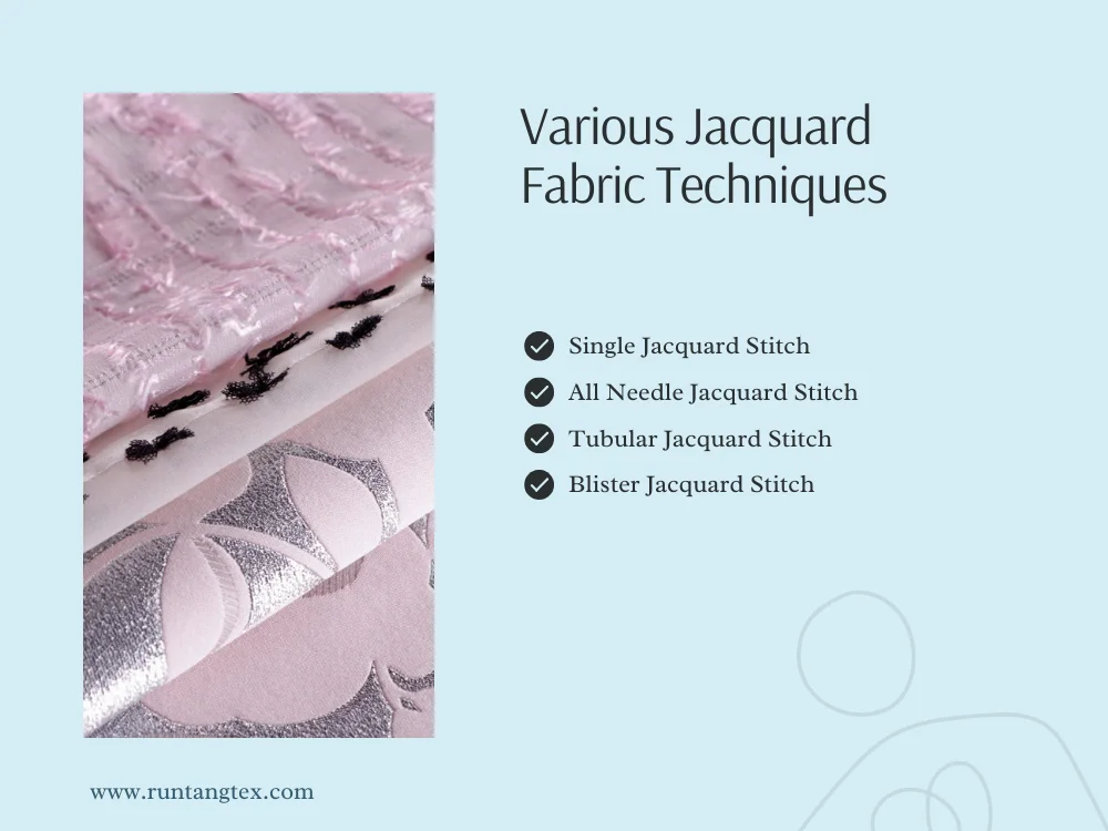 Various Jacquard Fabric Techniques