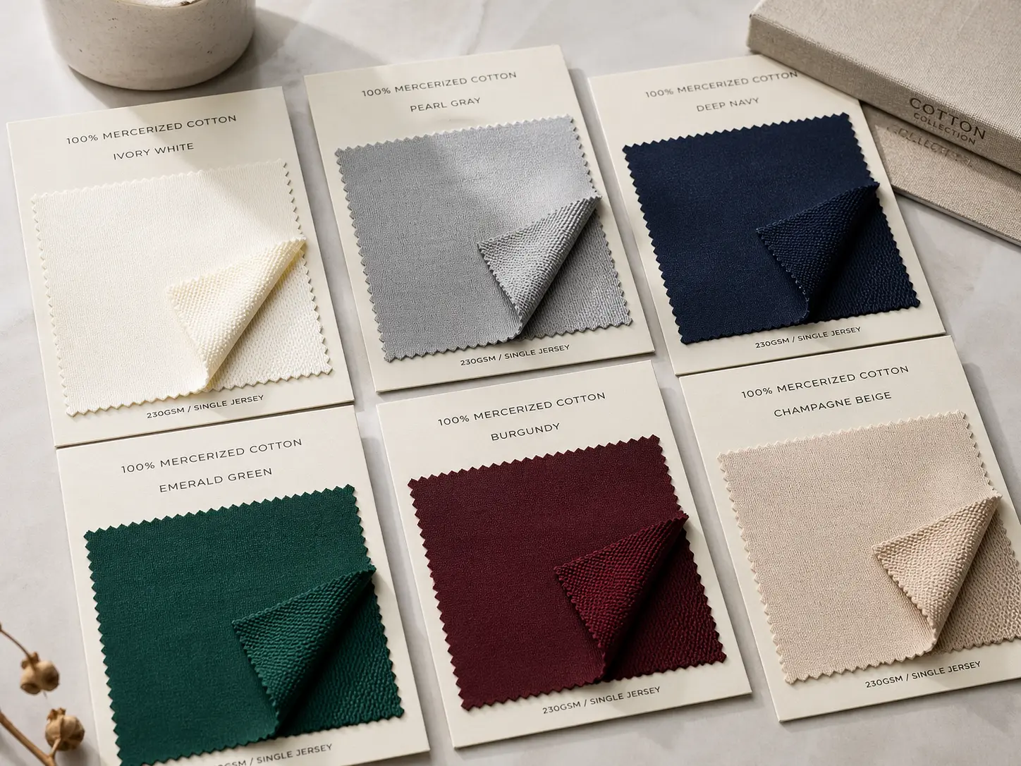 Mercerized Cotton Knit Fabric Manufacturer | Runtang