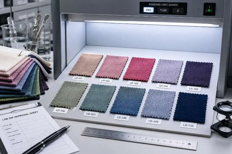 Why Your Bulk Color Drifts After Fabric Lab Dip Approval